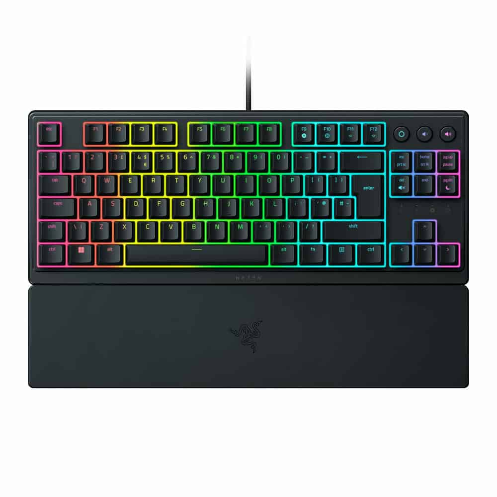 Razer Ornata V3 Tenkeyless Low-Profile Mecha-Membrane Keyboard with Razer Chroma RGB